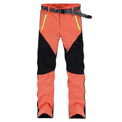 Mens Outdoor Quick Drying Climbing Pants Spell Color Breathable Sport Pants