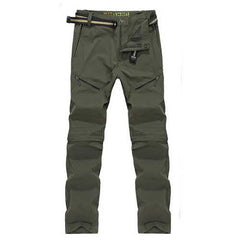 Summer Outdoor Hiking Pants Quick Drying Breathable Trousers Lovers Removable Thin Pants