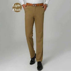 Big Size 30-46 Spring Summer Men's Casual Pants Loose Straight Cotton Thin Trousers