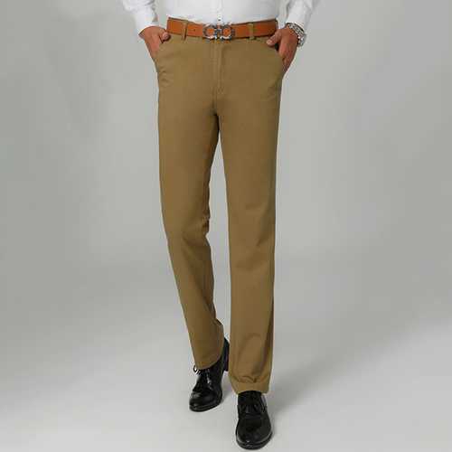 Big Size 30-46 Spring Summer Men's Casual Pants Loose Straight Cotton Thin Trousers