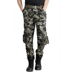 Outdoor Camouflage Multi Pockets Casual Pants Men's Military Tactical  Trousers Overalls