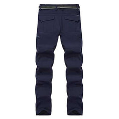 Outdoor Casual Quick Drying Pants Men's High Waist Loose Multi Pockets Pants