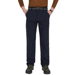 Outdoor Casual Quick Drying Pants Men's High Waist Loose Multi Pockets Pants