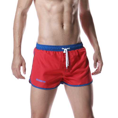 Mens Water Repellent Sport Drawstring Mid Rise Board Shorts