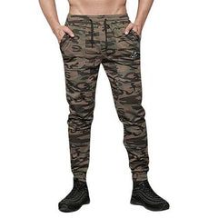 Mens Fashion Camo Compression Sports Pants