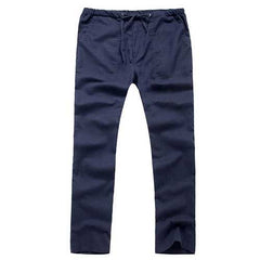 Men's Casual Cotton Linen Loose Pants