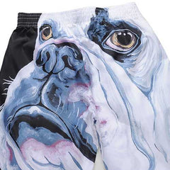 3D Dog Creative Printing Summer Leisure Beach Board Shorts f