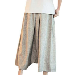 Fashion Men's Large Size Calf-Length Pants