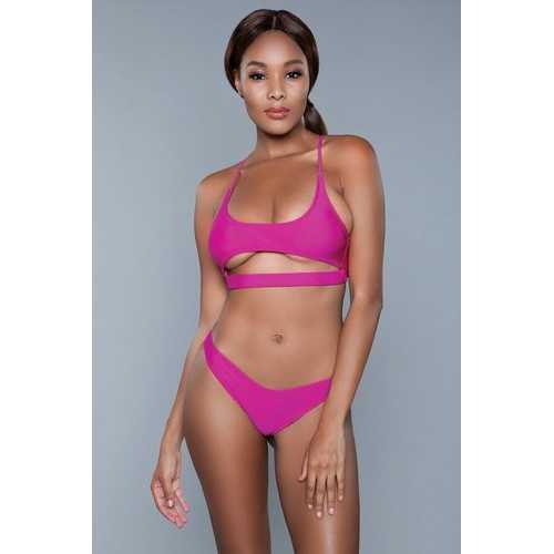 1975 Gianna 2 Piece Swimsuit Hot Pink