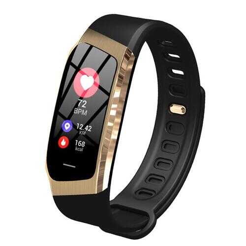 Urban Smart Watch And Wellness Tracker - Color: BLACK-Gold