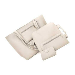 Uptown Handbag 4 In 1 Bags In A Bag - Color: PEARLY WHITE