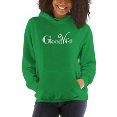 GOOD VIBES Womens Classic Hoodie