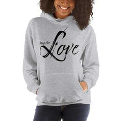 INSPIRE LOVE Womens Hoodie