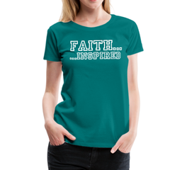 Faith Inspired Graphic Text Style Womens Classic T-Shirt