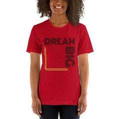 DREAM BIG Short-Sleeve Tee - White and Black