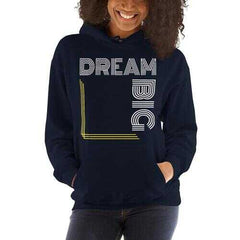 Womens Hoodies, Dream Big Graphic Text Style Hooded Shirt