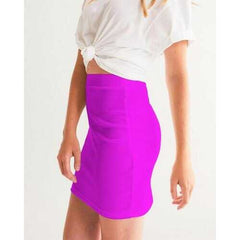 Womens Skirts, Hot Pink Style Mini Skirt