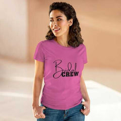 Womens T-Shirts, Bridal Crew Heavy Cotton Tee