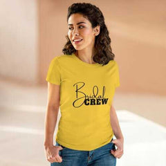 Womens T-Shirts, Bridal Crew Heavy Cotton Tee