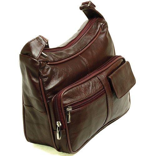 Genuine Leather Shoulder or Cross-Body Bag  - 4 Colors