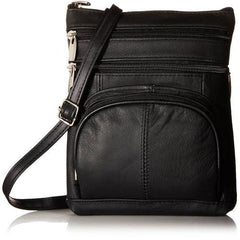 AFONiE Genuine Fashion Geneva Genuine Leather Cross-body Bag