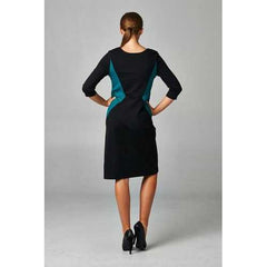 Women's Ponte Colorblock Sheath Dress