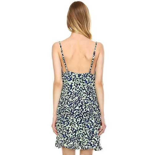 Women's Loose V-Neck Sleeveless Dress