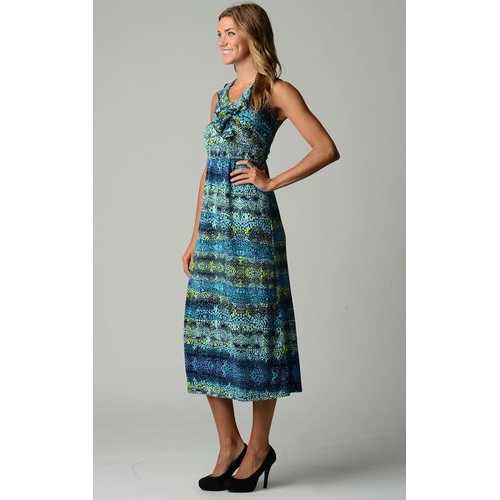 Women's Ruffle Maxi Dress