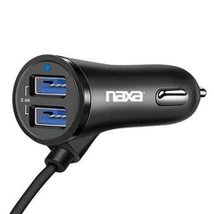 Naxa NA-3034 Front and Back Seat Car Charger