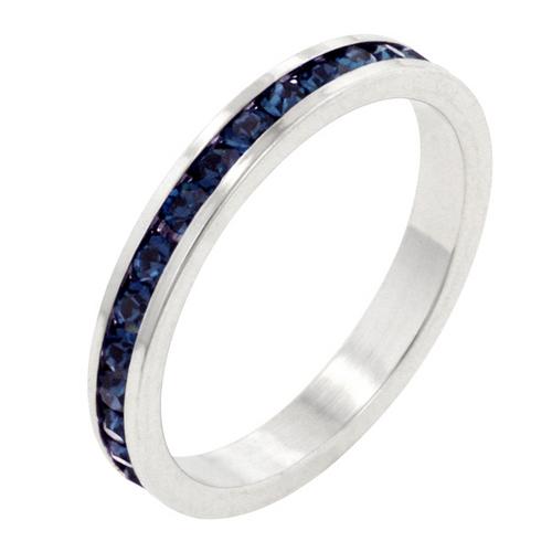 Stylish Stackables with Montana Blue Crystal Ring