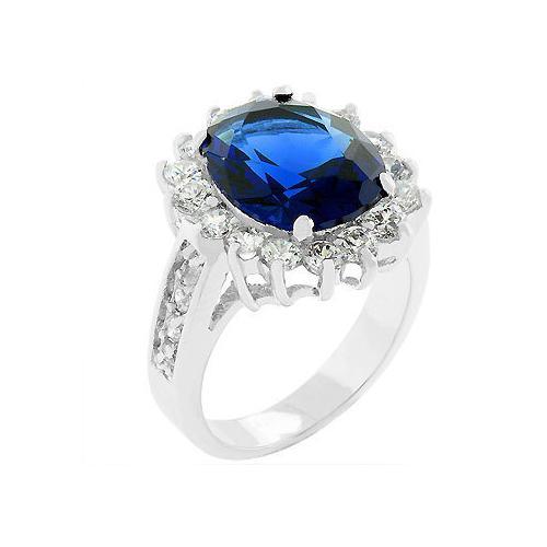 Blue Cambridge Elegance Ring