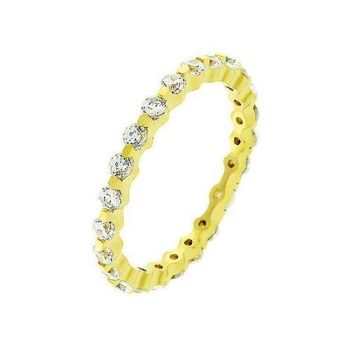 Golden Lace Eternity Band