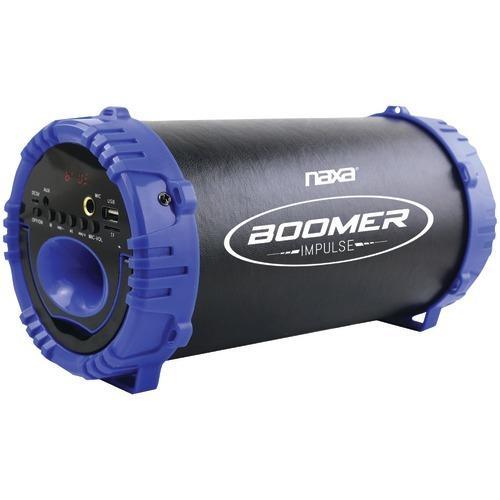 Naxa Boomer Impulse Led Bluetooth Boom Box (blue) (pack of 1 Ea)