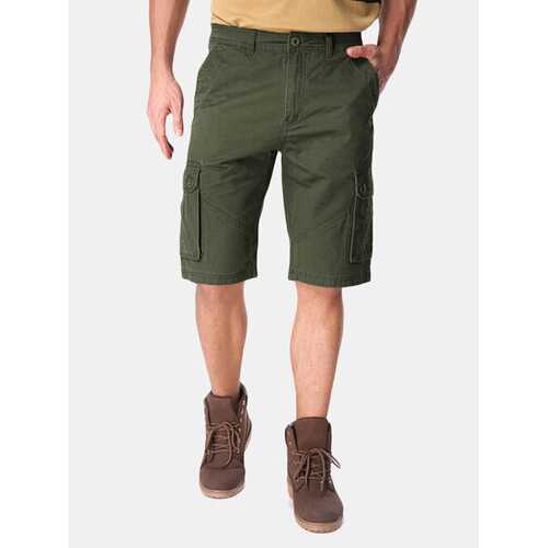 Plus Size Cargo Military Shorts