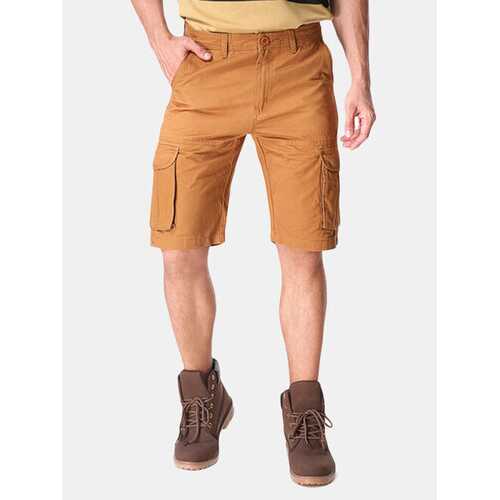 ChArmkpR Mens Plus Size Multicolor Big Pockets Loose Casual Cargo Shorts