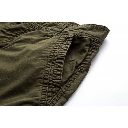 Multi-pocket Cotton Casual Cargo Shorts