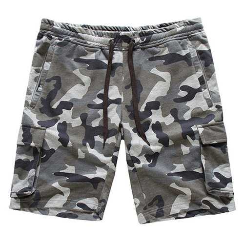 Mens Summer Camo Printed Shorts