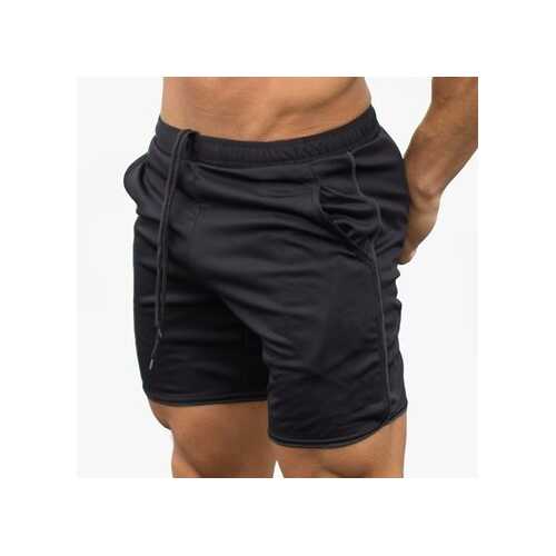 Mens Elastic Waist Jogging Soprt Shorts