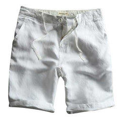 Chinese Style Cotton Linen Thin Shorts