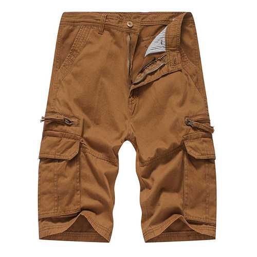 Breathable Multi-pocket Casual Cargo Shorts