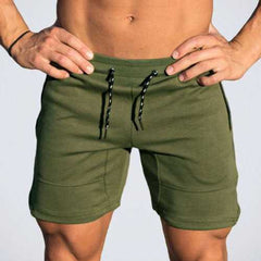 Elastic Waist Casual Running Shorts