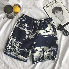 Summer new mens printed shorts