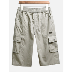 Mens Outdoor Side Pockets Cargo Shorts