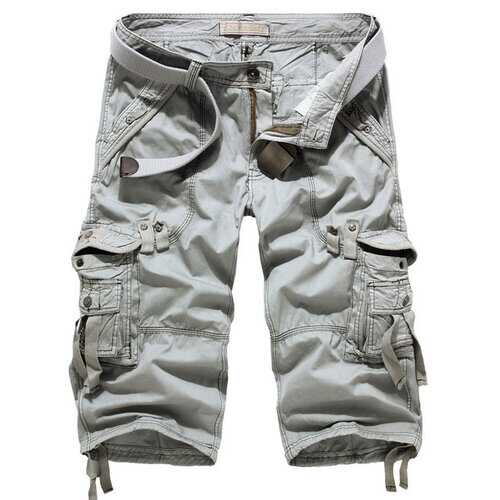 Generation Delivery Source New Men's Tooling Eight Points Shorts Tide Men's Multi-pocket Pants 5820