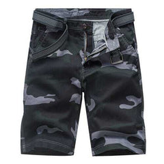 Men's Casual Shorts Men's Camouflage Straight Five-pants Cotton Trend Beach Pants