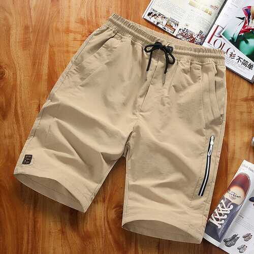 Season Men's Quick-drying Shorts Men's Five-pants Stretch Quick-drying Pants Men's Thin Section Casual Pants Men's Beach Pants