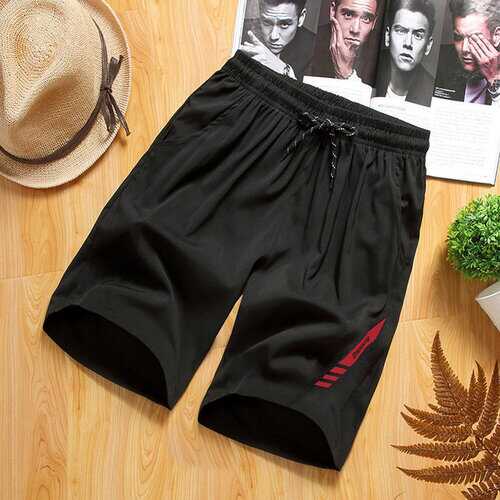 Season New Casual Quick-drying Casual Short-sleeved Men's Fashion Sports Wild Color Pants