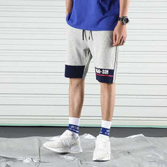 Men's Pants Quarter Shorts Men's Casual Pants Loose Large Size Youth Sports Pants Trend Men's Shorts