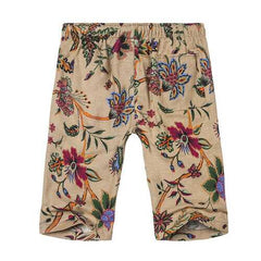 Five-point Flower Shorts Casual Pants Beach Pants Home Pants XL 8xl 90-280 Kg Can Be Worn