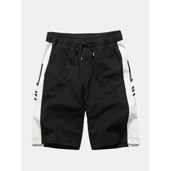 Sports Contrast Side Shorts